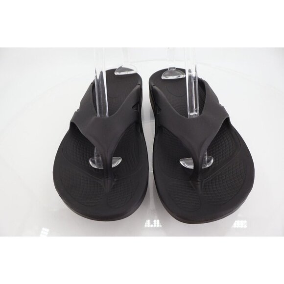 Oofos Men\'s OOriginal Sandal Size 8 Recovery Sport Slide Stress Relief Black main image 5